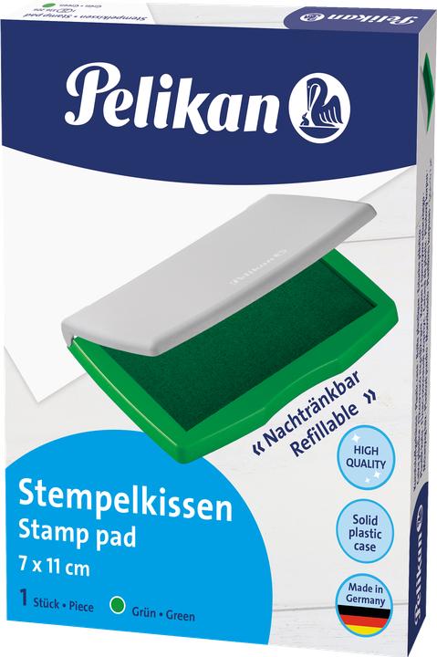 Actual product image Pelikan Plastic stamp pad green