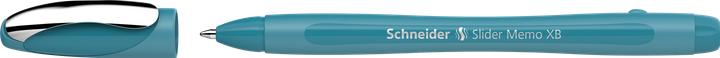 Actual product image Schneider Ballpoint pen Slider Memo XB (Blue, Teal, Teal, 1x)
