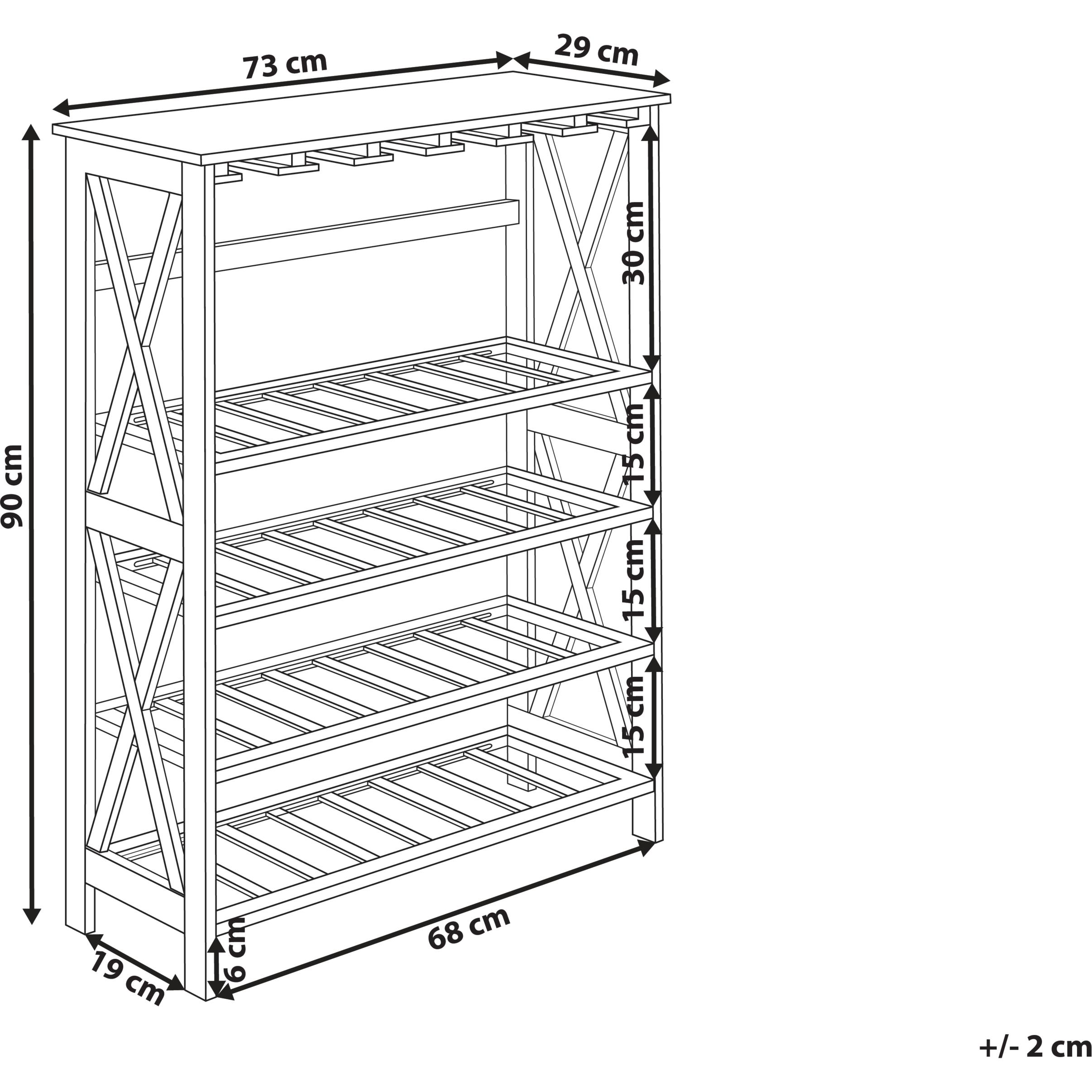 Thumbnail - Beliani, Weinregal, Rothesay