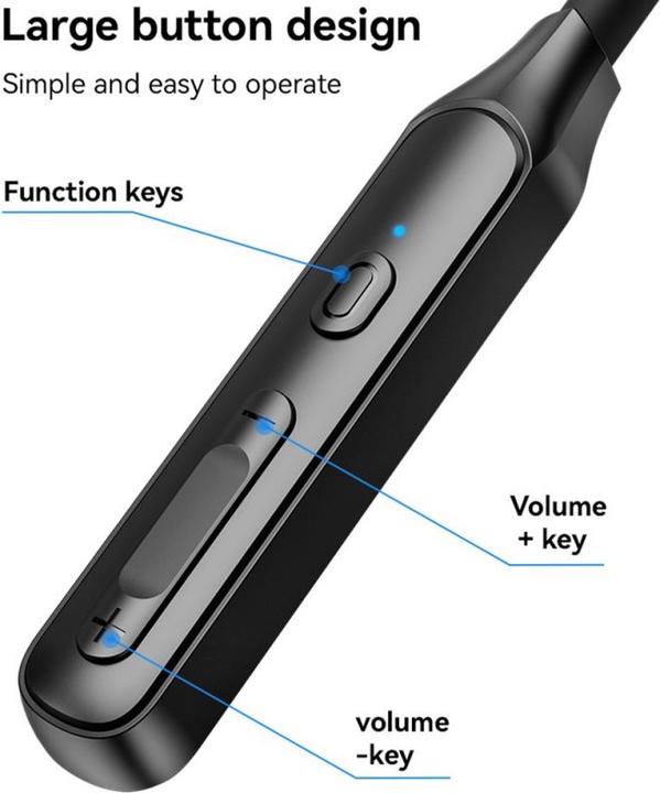 Produktbild Yesido Handsfree BT YSP21, Black (8 h, Kabellos)
