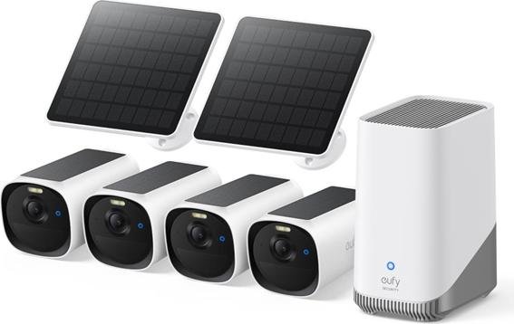 Produktbild eufy eufyCam E40 4-Cam Kit (HomeBase S380 and (2048 x 1280 Pixels)