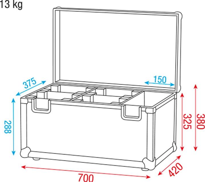 Produktbild DAP-Audio Flightcase (Universal)