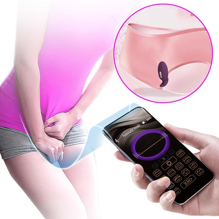 Actual product image Pretty Love Jefferson App-Controlled Anal Plug Purple
