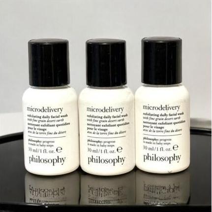 Actual product image philosophy Philosophy Microdelivery Peeling Daily Face Wash 1.0oz/30ml (Cleansing scrub, 30 ml)