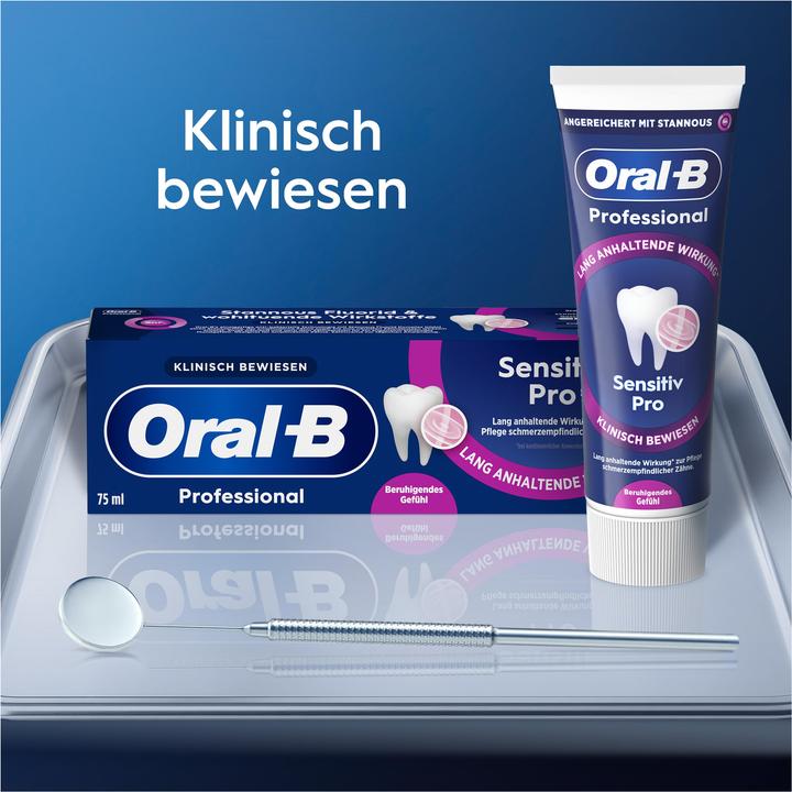 Actual product image Oral-B Professional Sensitiv Pro Duo 2x75ML Zahnpasta (75 ml)