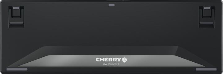 Actual product image CHERRY TAS KW 550 MX LP TKL Layout DE Schwarz (DE, Cable, Wireless)