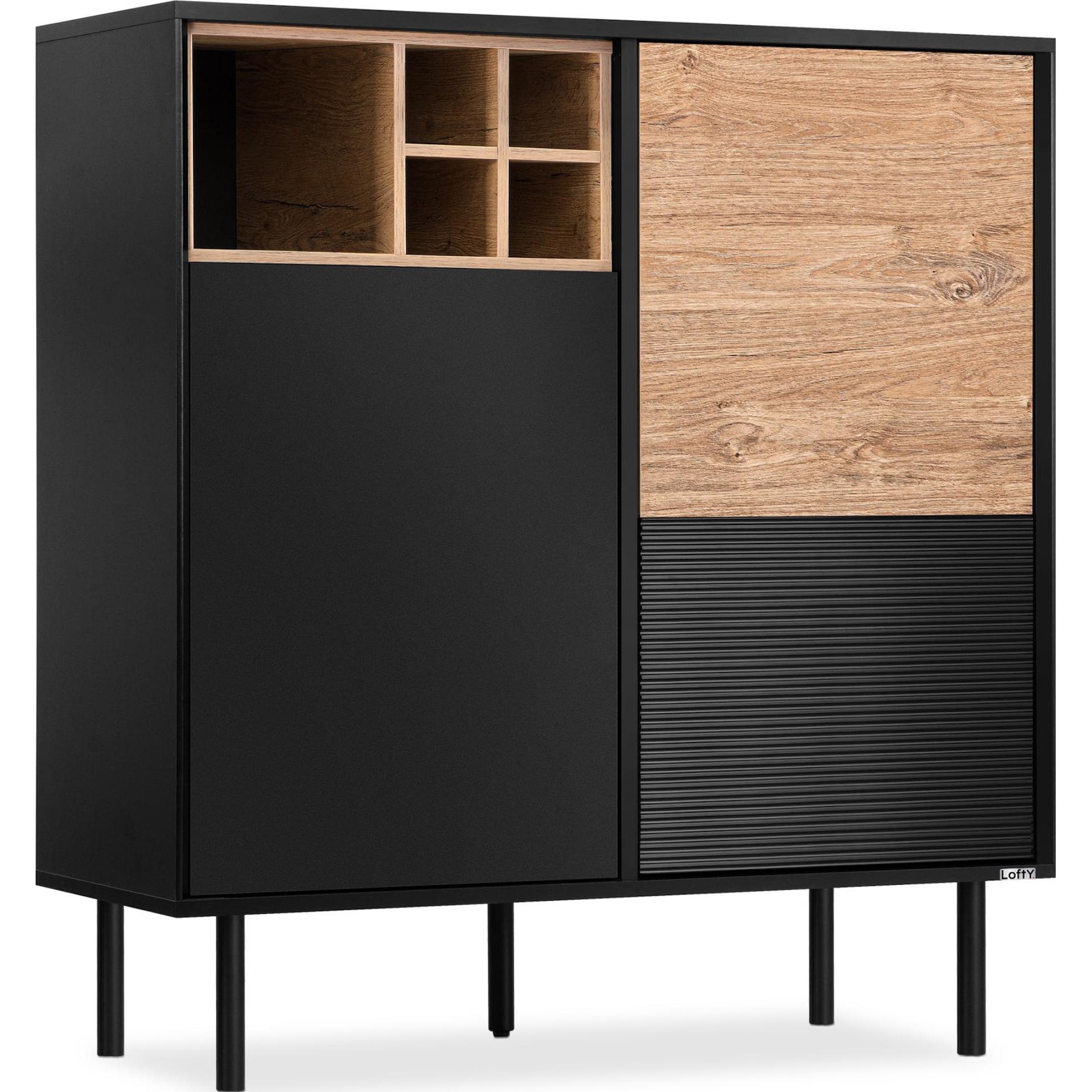 Konsimo, Kommode + Sideboard, Lofty (101.5 x 109.5 x 41 cm)