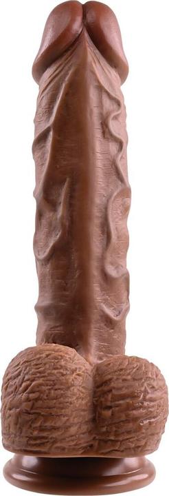 Actual product image Evolved REALISTIC DILDO, DARK 20.3 cm