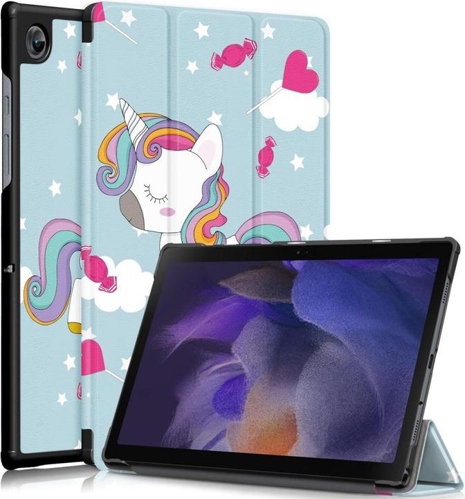 Cover-Discount Galaxy Tab A8 10.5 - Drievoudige Smart Case Unicorn (Galaxy Tab A8)