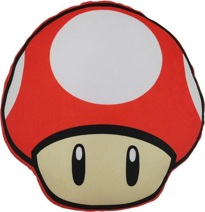 Lyo Nintendo Coussin Mushroom Rouge 40 cm (40 cm)