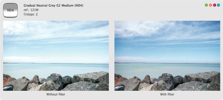 Actual product image Cokin Z121M Graduated filter grey 2 (ND4) (82 mm, Neutral density filter)