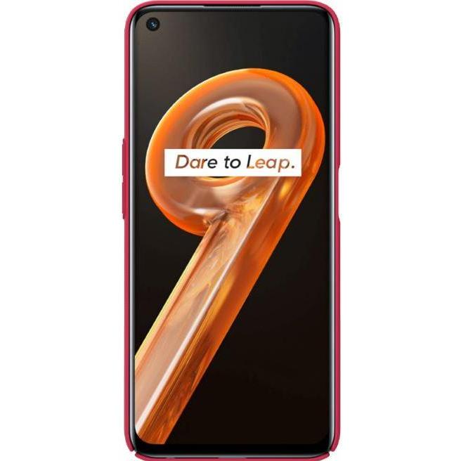 Thumbnail - Nillkin Super Frosted Shield Series Hülle (Oppo A76, Realme 9i, Oppo A96), Smartphone Hülle, Rot
