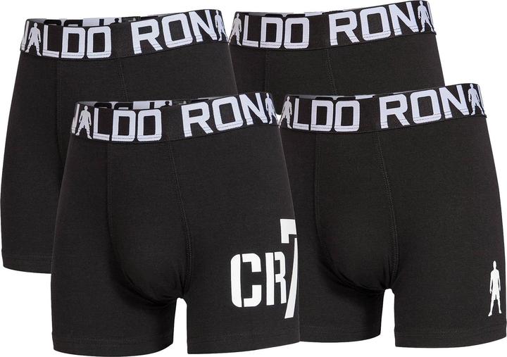CR7 Boxershort Casual Figurbetont Boys Trunk 4-pack (104, 110, pack of 4)