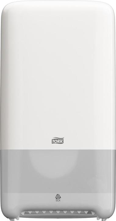 Tork Double roll toilet paper dispenser, whiteá