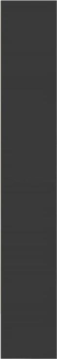 Produktbild VidaXL Bücherregal Bücherschrank Standregal Raumteiler Schwarz Holzwerkstoff (80 x 30 x 189 cm)