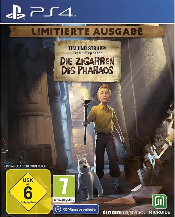 Actual product image astragon Tintin Reporter: Cigars of the Pharaoh (PS4, DE)