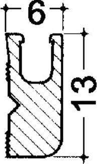 Actual product image Hebgo Retaining profiles 129