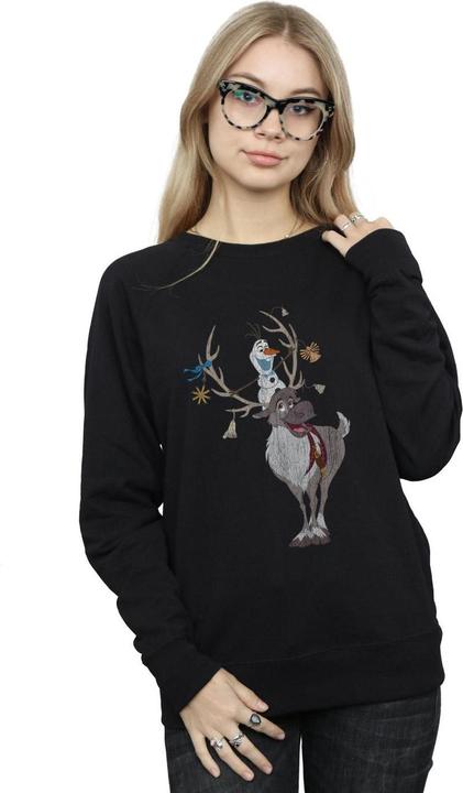 Produktbild Disney Frozen Sven And Olaf Christmas Ornaments Sweatshirt (L)