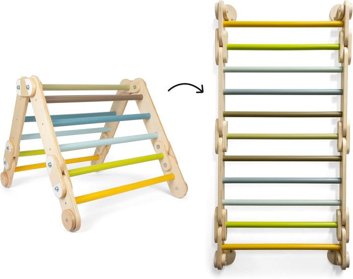 Produktbild small foot Kletterdreieck-Sprossenwand 2in1 „Adventure“