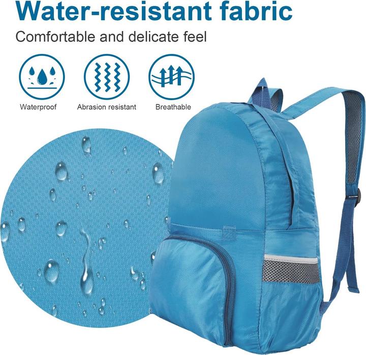 Produktbild Only-Bags.Store Faltbarer Rucksack Ultraleichter, wasserdichter Wanderrucksack Tagesrucksack (35 l)