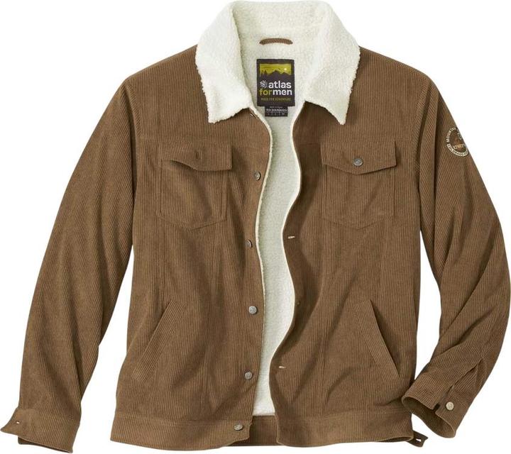 Atlas For Men Jacke Kragen aus Cord (XL)