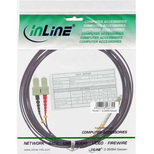 Thumbnail - InLine LWL Duplex Kabel (CAT6, 5 m), Netzwerkkabel