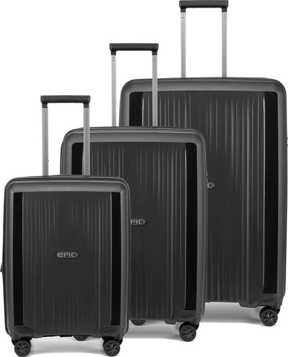 Produktbild Epic Halo 4 Rollen Kofferset 3-teilig mit Dehnfalte (221 l)