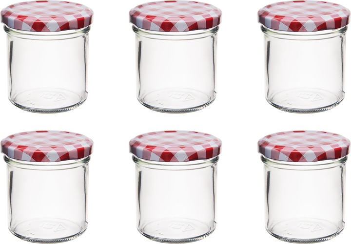 Actual product image Einkochwelt Preserve jars (6 pcs., 0.17 l)
