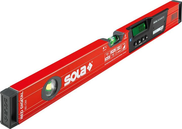 Actual product image Sola Digital spirit level RED 120 digital (120 cm)