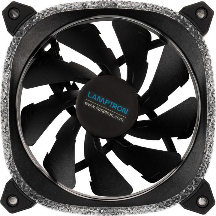 Produktbild Lamptron Diamond+ ARGB 120mm Triple Lüfter Kit (120 mm, 3x)