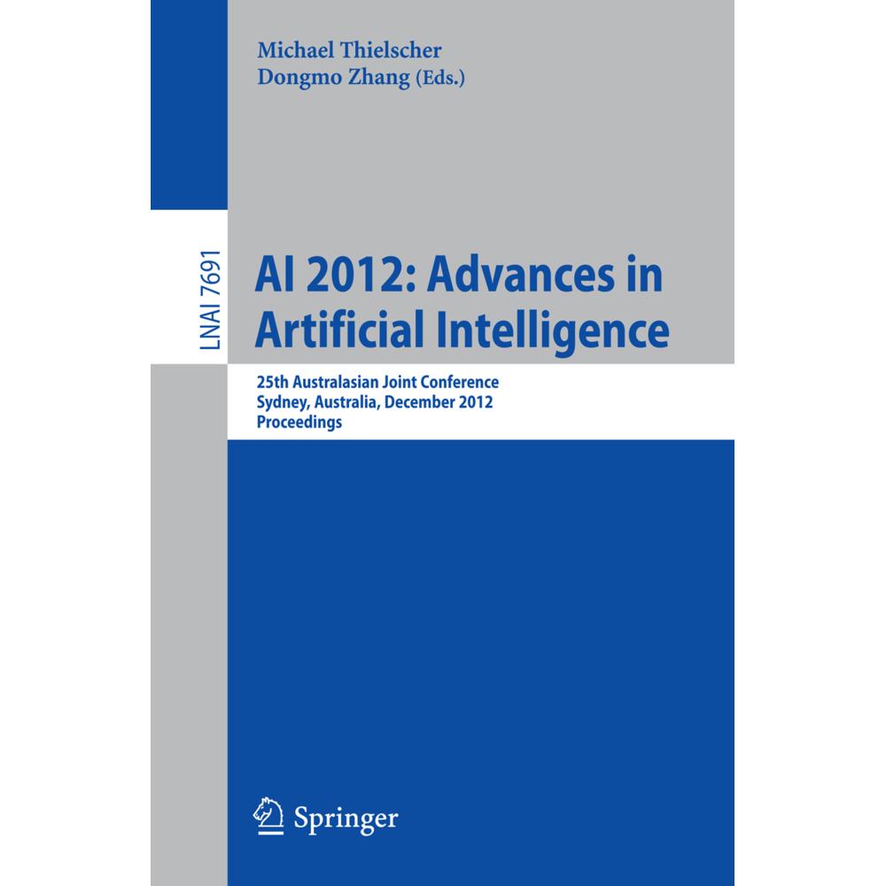 AI 2012: Advances in Artificial Intelligence, Fachbücher