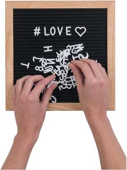 Produktbild Vegas Lights Letter board vintage (Kombitafel, 25 x 25 cm)