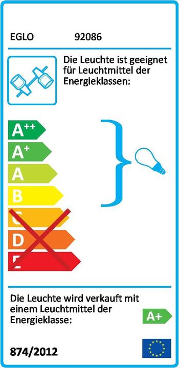Energie-Label EGLO Davida (400 lm, GU10)