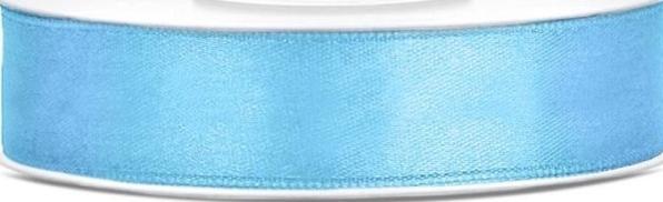 Produktbild Partydeco Satin Ribbon, sky-blue, 12mm/25m (1 pc. / 25 lm) (1x)