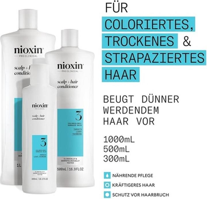Image du produit Nioxin Scalp + Hair System 3 Conditioner (300 ml)
