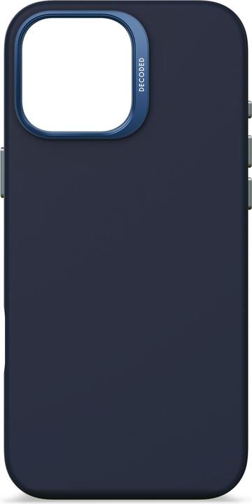 Produktbild Decoded AntiMicrobial Silicone Backcover Case with MagSafe for iPhone 16 Pro Max - Navy Blue (Apple iPhone 16 Pro Max)