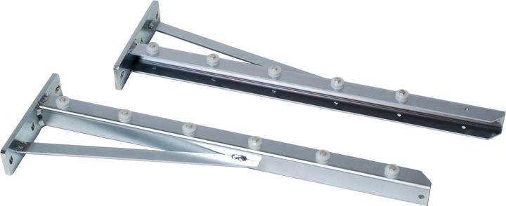 Immagine prodotto Roth-Kippe Staffa a muro 60cm (montaggio a sinistra) - zincata con 6 ruote