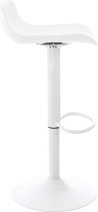 Actual product image CLP Aveiro bar stool, white