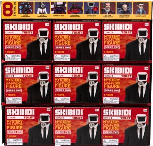 Actual product image Skibidi Toilet SKIBIDI Large mystery figures in PDQ