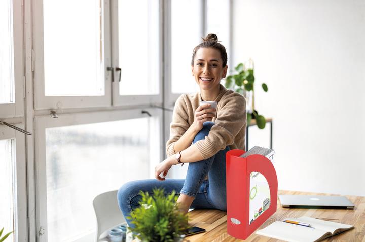 Produktbild Q-Connect Stehsammler opak (A4, C4)