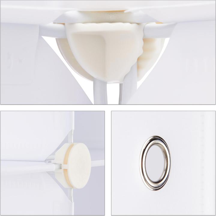 Actual product image Relaxdays 12 Compartment Modular Wardrobe (145.50 x 36.50 x 145.50 cm)