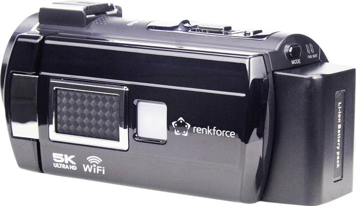 Produktbild Renkforce RF-DV-200 Camcorder 5K 7.6 cm 3 Zoll 8 Megapixel Schwarz (8 Mpx)