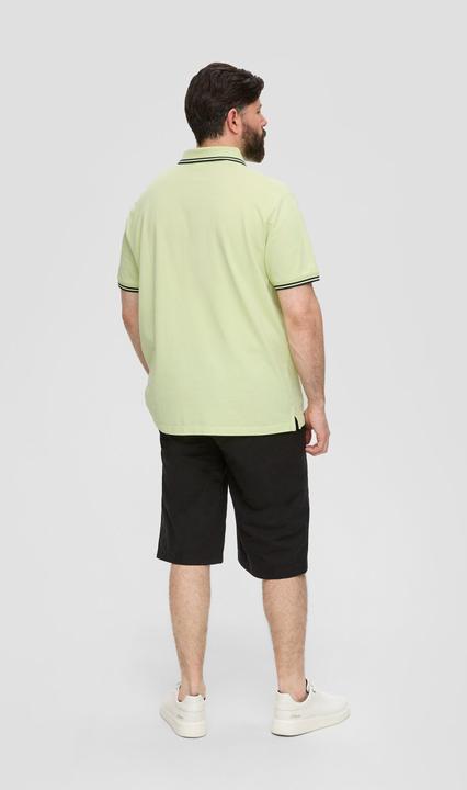 Produktbild S.Oliver Polo-Shirt Poloshirt aus Baumwolle mit Logo-Detail (XXL)