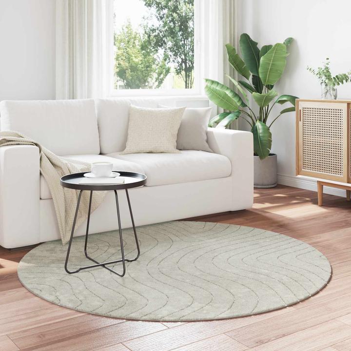 Actual product image vidaXL Moderner Teppich (120 cm)