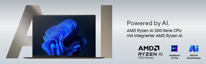Immagine prodotto ASUS Zenbook S 16 (16", AMD Ryzen AI 9 365, 24 GB, 1000 GB, DE)