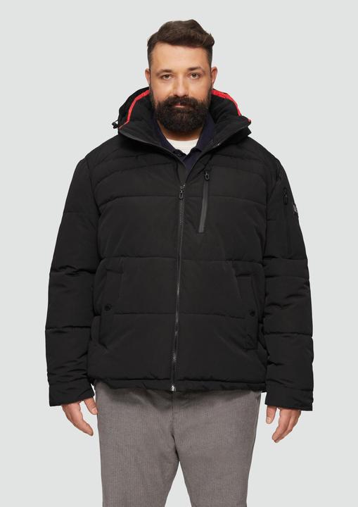 Produktbild S.Oliver Outdoor-Jacke Wasserabweisende Steppjacke mit abnehmbarer Kapuze (4XL)