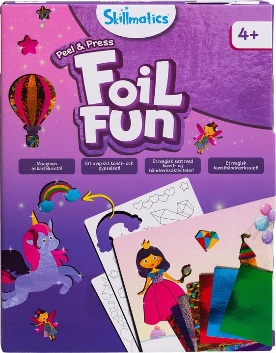 Actual product image Skillmatics Unicorns and Princesses Foil