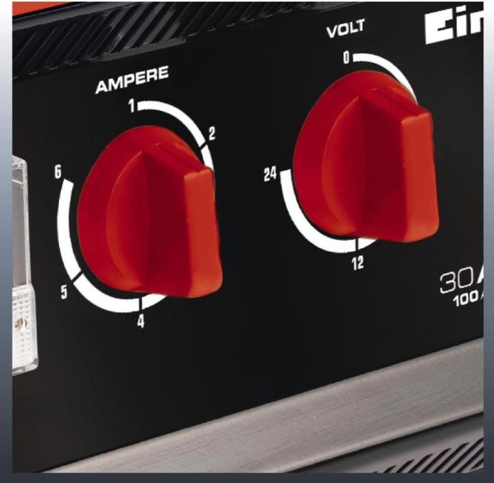 Actual product image Einhell CC-BC 30 (6V, 12V, 24V, 30 A)
