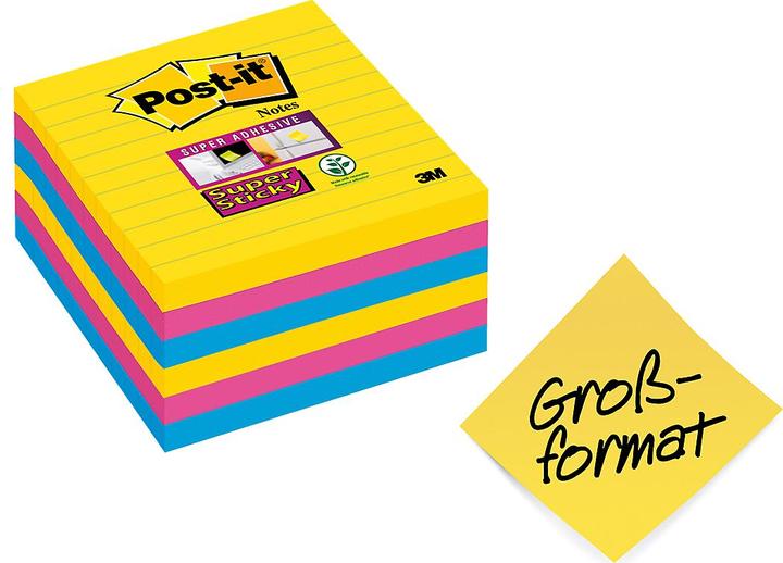 Actual product image Post-it Super Sticky (101 x 101 mm)