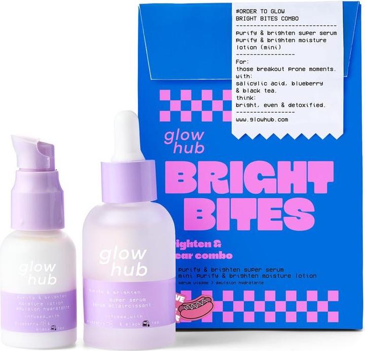 Produktbild Glow Hub Helle Bissbeutel (Gesichtspflege Set)